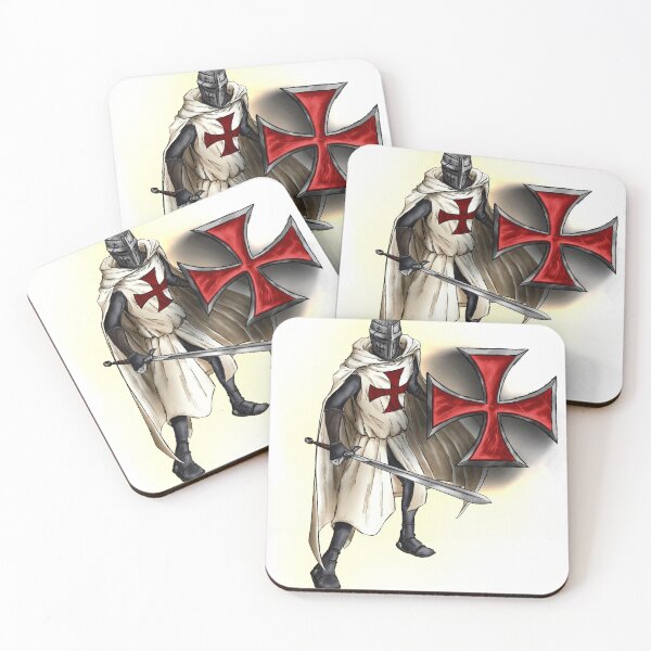 Item preview, Freemasons Masonic York Rite Knight Templar in red and white designed and sold by Ataraxia  Apparel.