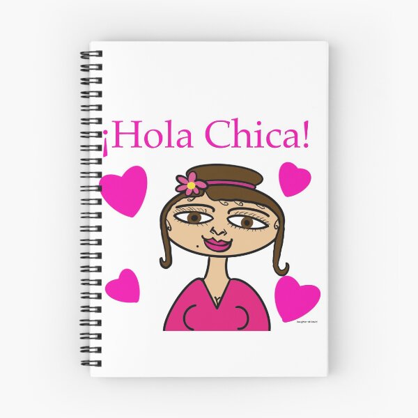 Item preview, ¡Hola Chica! designed and sold by DaughterOfDavid.