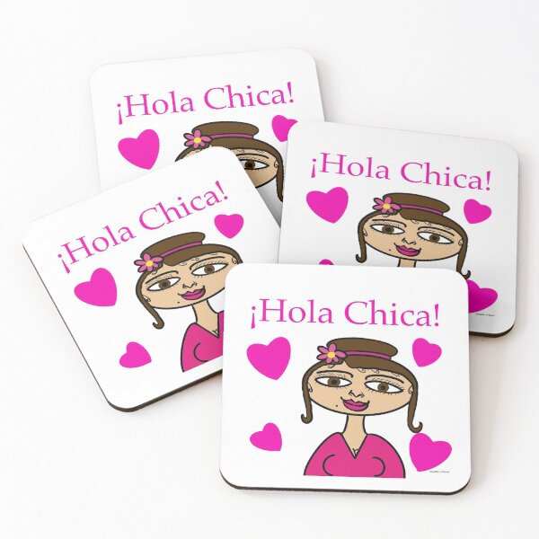 Item preview, ¡Hola Chica! designed and sold by DaughterOfDavid.