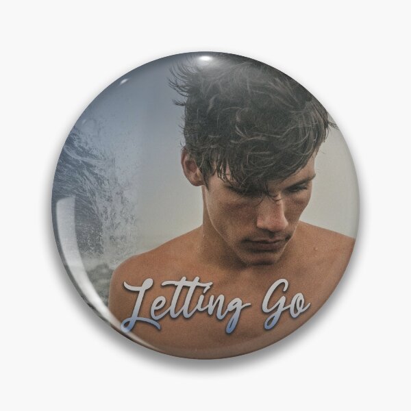 Letting Go Novel Cover Art Pin