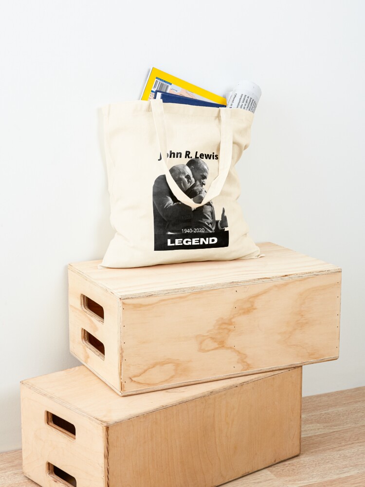 John R. Lewis 1940 - 2020 - Champion of Civil Rights and American Legend Tote  Bag for Sale by coronalaughs