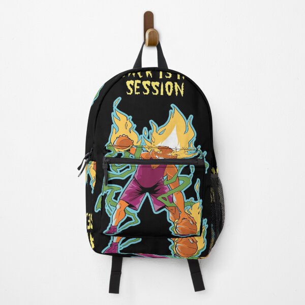 Item preview, Jack Is In Session. Flaming Jack-O-Lantern Playing Basketball Purple designed and sold by GravitiTees.