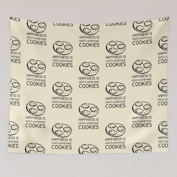 Item preview, Happiness is Mom’s Homemade Cookies Plate Full designed and sold by Telle Garcia.