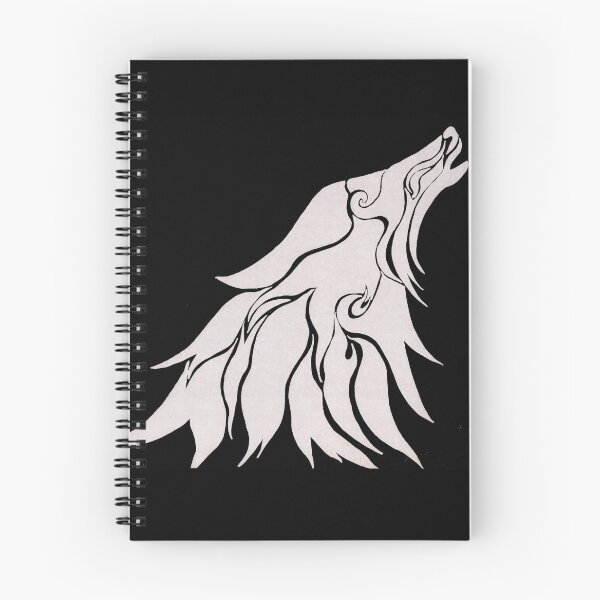 Item preview, White Tribal Wolf Head designed and sold by JBrass.