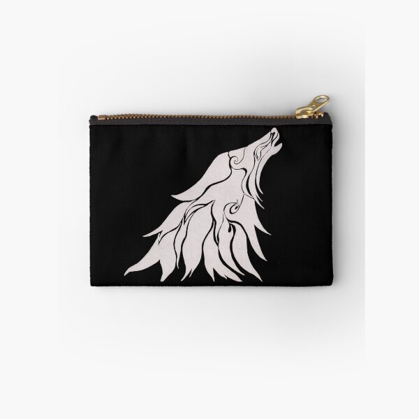 Item preview, White Tribal Wolf Head designed and sold by JBrass.