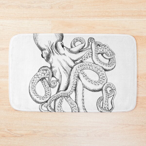 Item preview, Octopus Line Art designed and sold by SuspendedDreams.