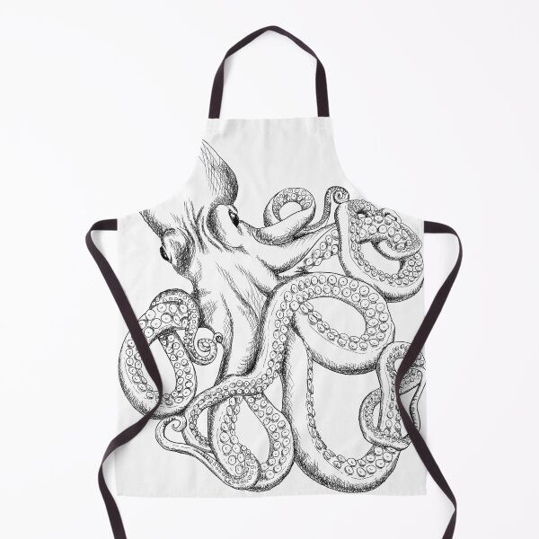 Item preview, Octopus Line Art designed and sold by SuspendedDreams.