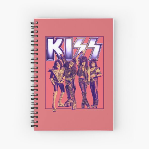 KISS® Spiral Notebook Redbubble
