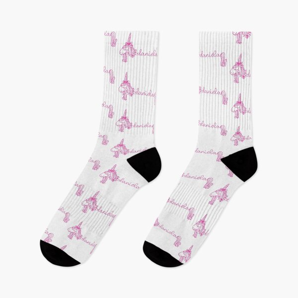 Item preview, Daniela Pink Unicorn Personalized Girl Name designed and sold by JaneApril.