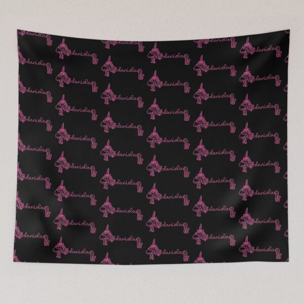 Item preview, Daniela Pink Unicorn Personalized Girl Name designed and sold by JaneApril.