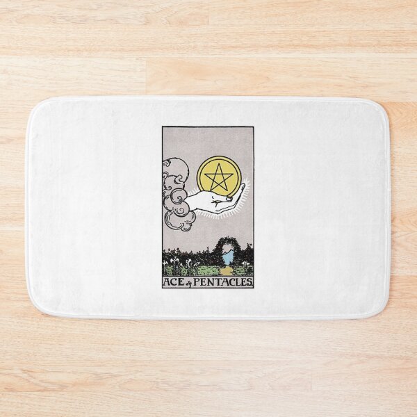 Item preview, Ace of Pentacles tarot card designed and sold by Blondshell.