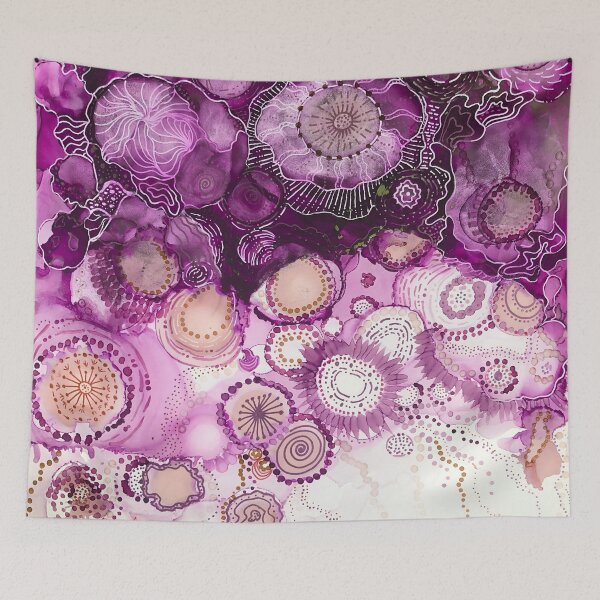 Item preview, Magenta Circular Motion  designed and sold by Lois Gardiner.