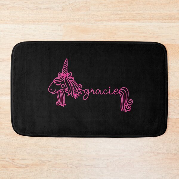Item preview, Gracie Pink Unicorn Personalized Girl Name designed and sold by JaneApril.