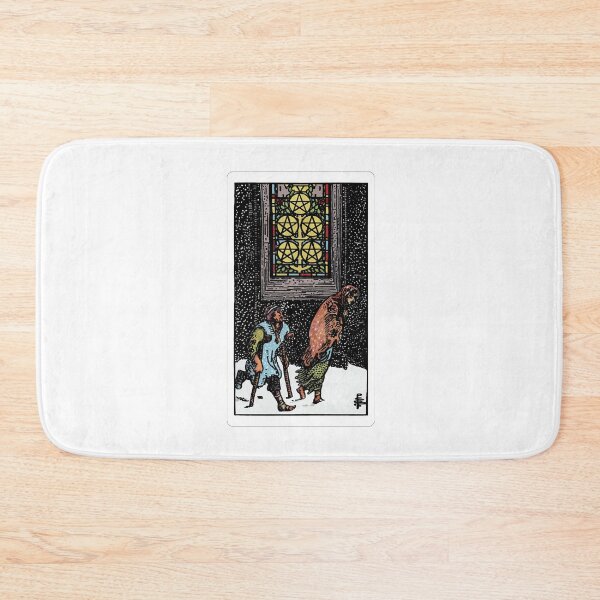 Item preview, Five of Pentacles tarot card designed and sold by Blondshell.