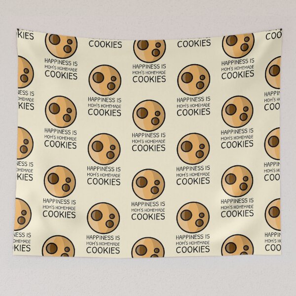 Item preview, Happiness is Mom’s Homemade Cookies Cute Dessert designed and sold by Telle Garcia.