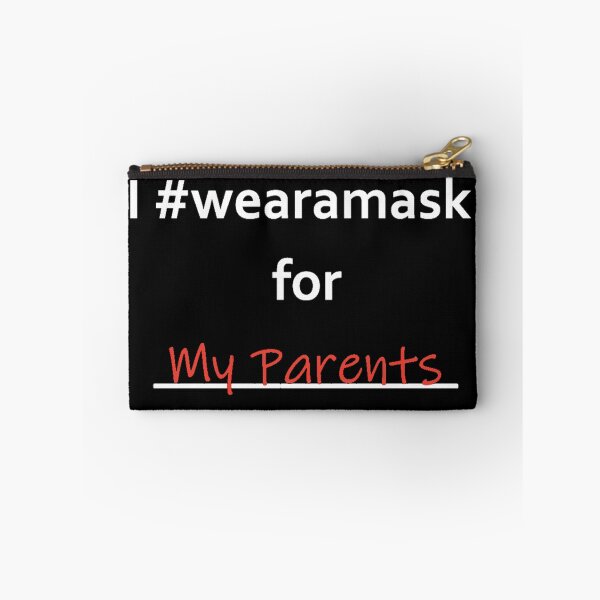 Item preview, I Wear A Mask For My Parents designed and sold by BorvickTees.