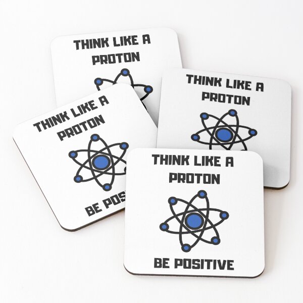 Item preview, Think like a proton - be positive.  designed and sold by CINE-STORE.
