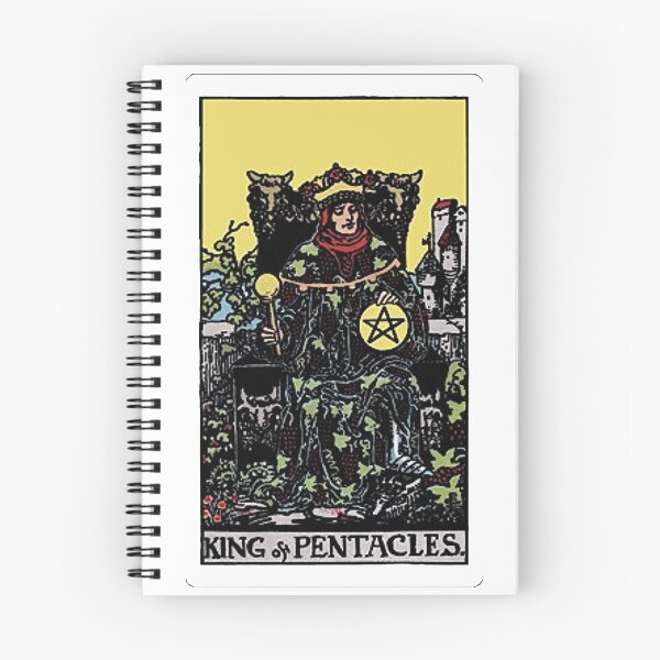 Item preview, King of Pentacles tarot card designed and sold by Blondshell.
