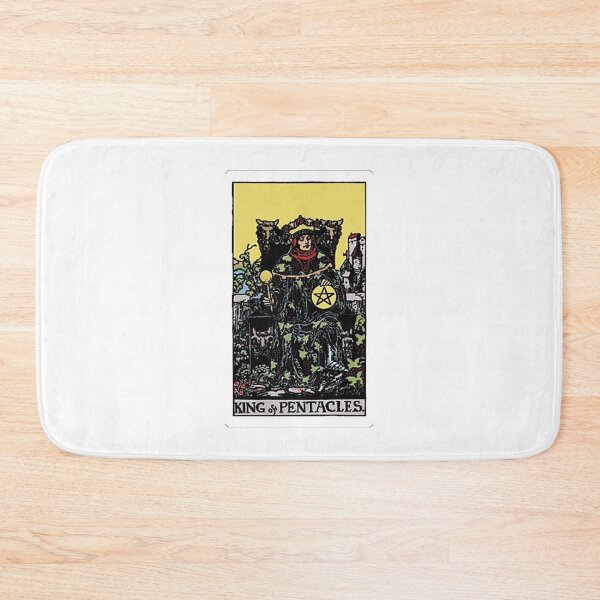 Item preview, King of Pentacles tarot card designed and sold by Blondshell.
