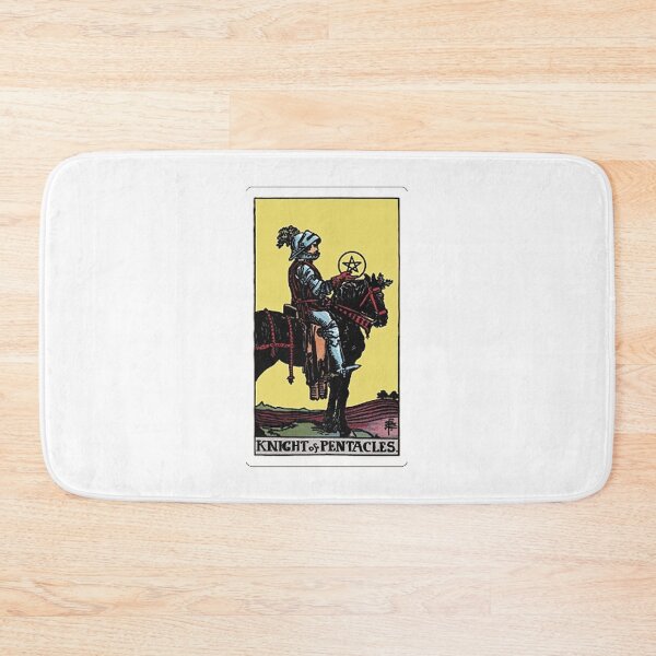Item preview, Knight of Pentacles tarot card designed and sold by Blondshell.