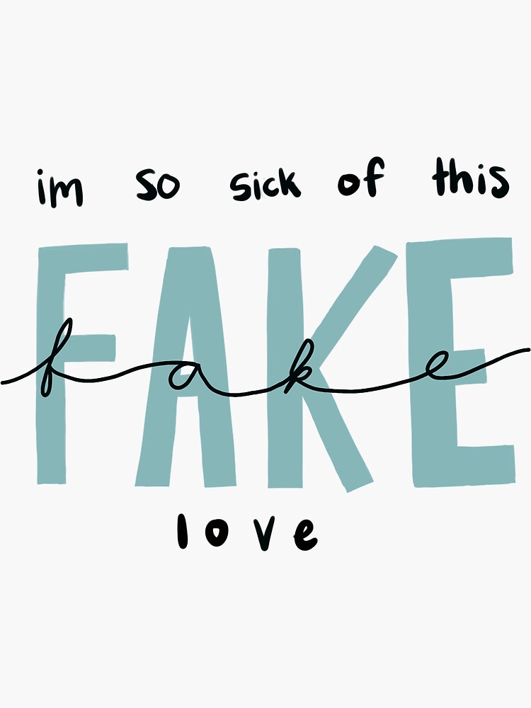 Art - Fake Love: listen with lyrics