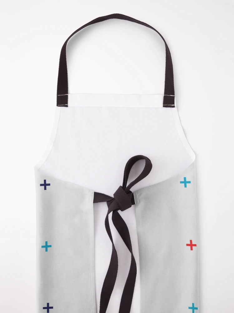 Thumbnail 5 of 6, Apron, Plus Sign Pattern designed and sold by TheDesignIgloo.