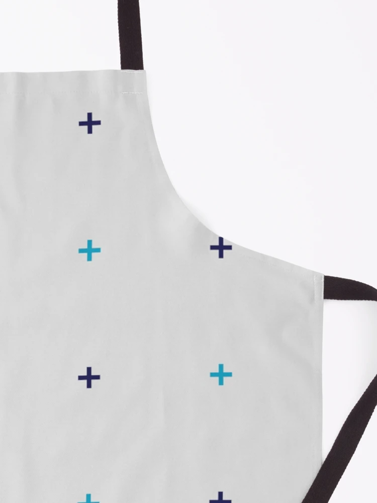 Thumbnail 3 of 6, Apron, Plus Sign Pattern designed and sold by TheDesignIgloo.