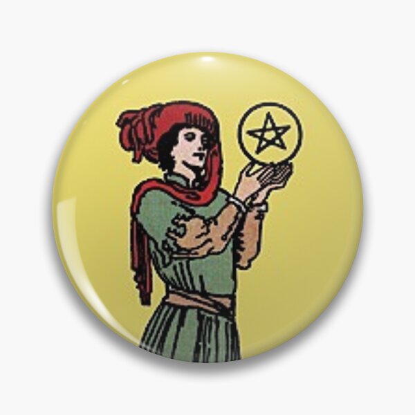 Item preview, Page of Pentacles tarot card designed and sold by Blondshell.