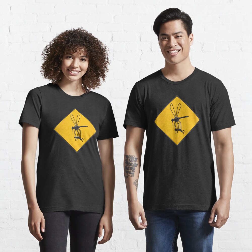 Warning Sign - Mega Mosquito Zone Essential T-Shirt