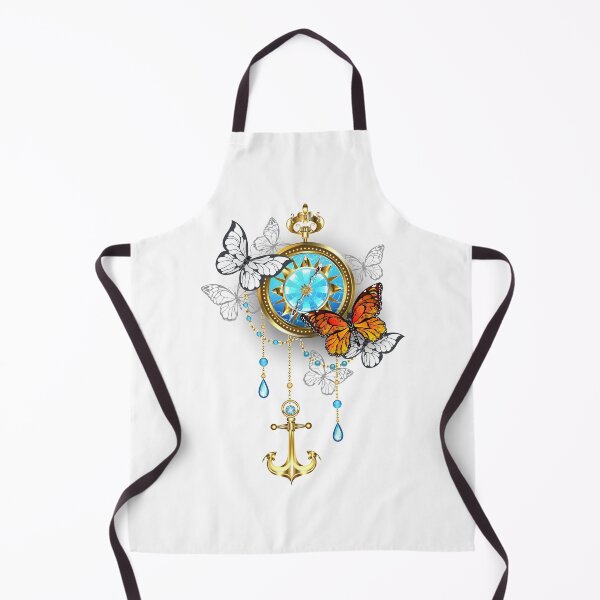 Item preview, Compass with Butterflies designed and sold by Blackmoon9.