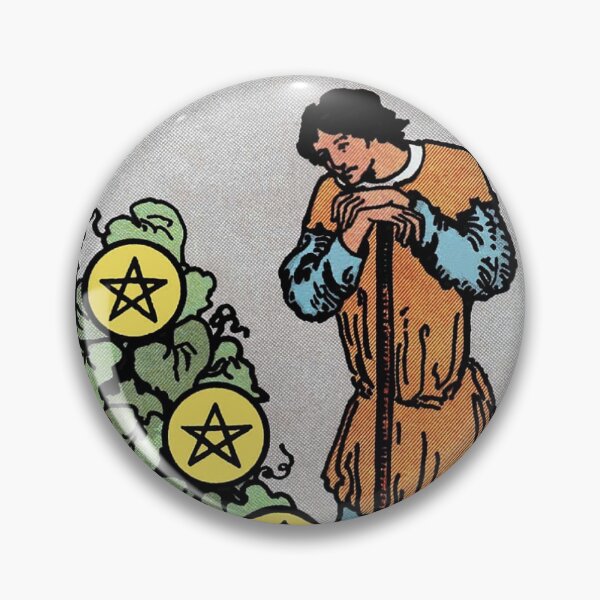 Item preview, Carta del tarot Siete de Oros designed and sold by Blondshell.