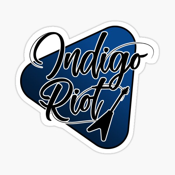Indigo Riot band Sticker