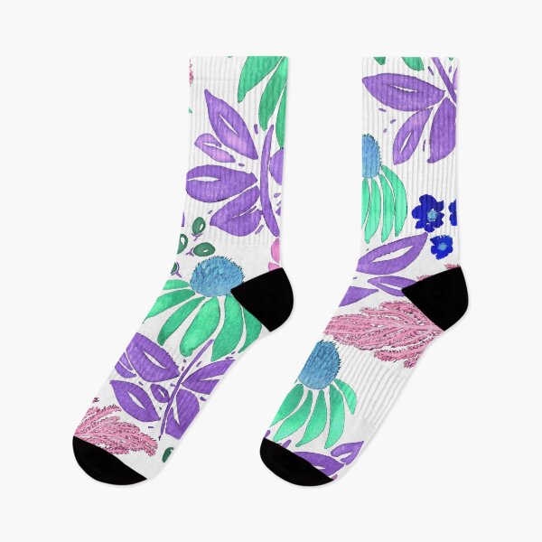 Item preview, Summer Flowers Pattern Brights | Echinacea Flowers | Floral Pattern designed and sold by merakiandmind.