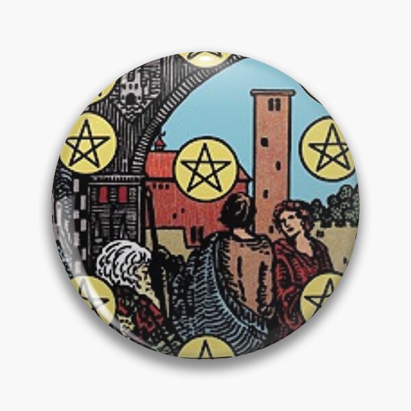 Artikelvorschau, Zehn Pentacles Tarotkarte entworfen und verkauft von Blondshell.
