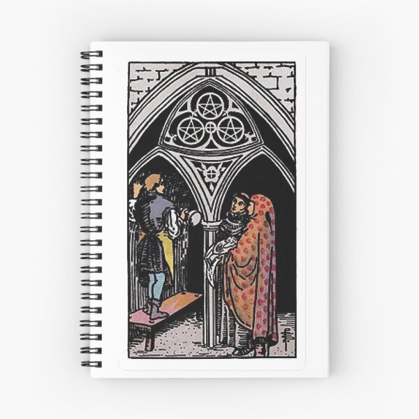 Item preview, Carta del tarot Tres Oros designed and sold by Blondshell.