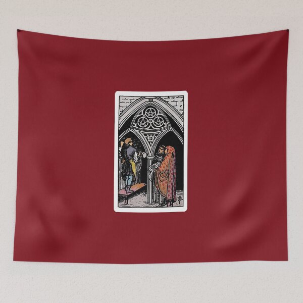 Item preview, Three Pentacles tarot card designed and sold by Blondshell.