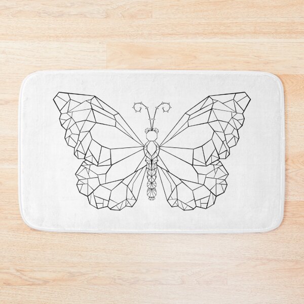 Item preview, Polygonal Butterfly Monarch designed and sold by Blackmoon9.