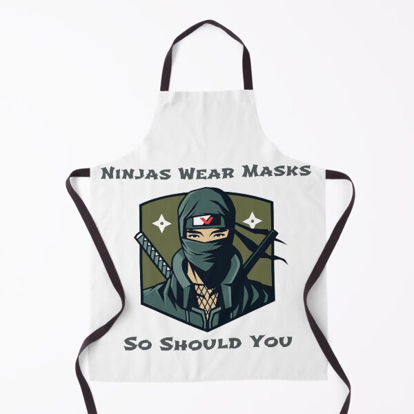 Item preview, Ninjas Wear Masks So Should You designed and sold by BorvickTees.