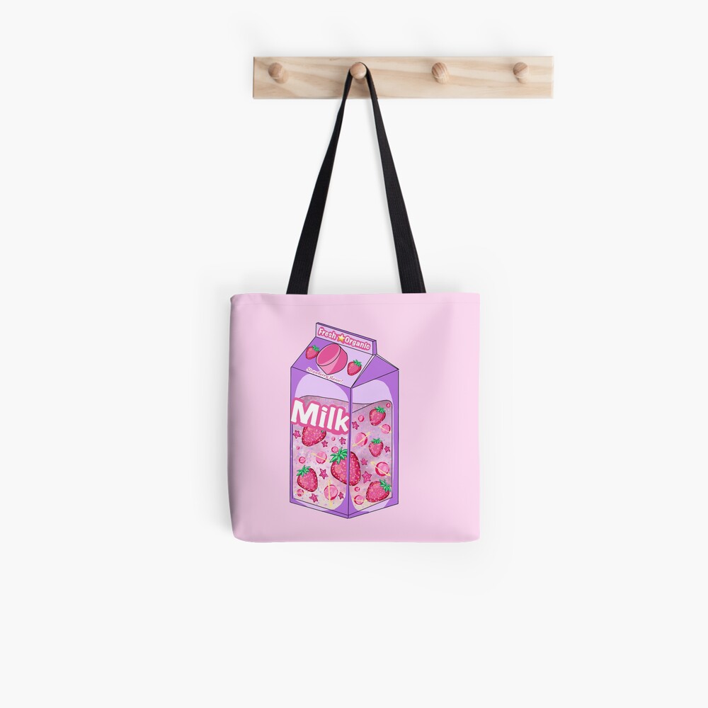 Galactic Strawberry Makeup And Accessory Pouch