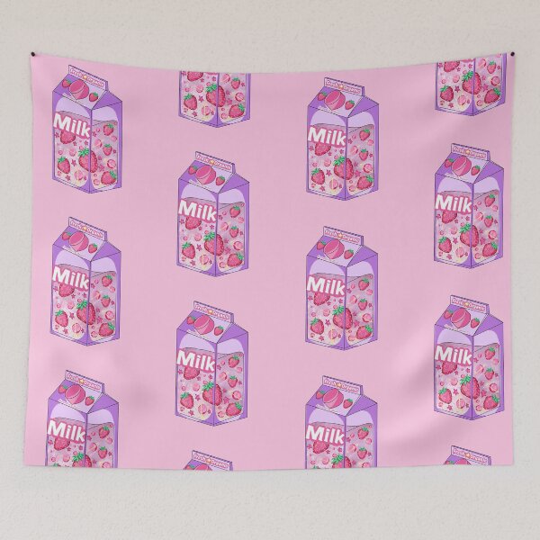 Item preview, Galactic Strawberry Milk designed and sold by shahdraws.