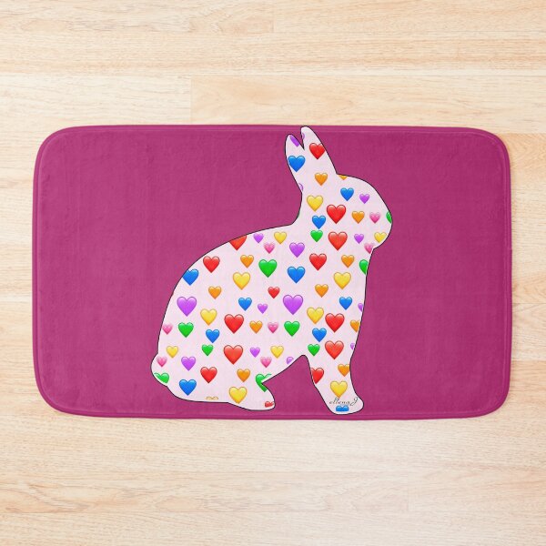 Item preview, Hearts and a Pink Bunny designed and sold by Intriguing Eclectives by Janelle  K.