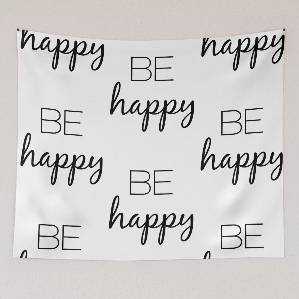 Item preview, Be Happy designed and sold by TresChicXO.