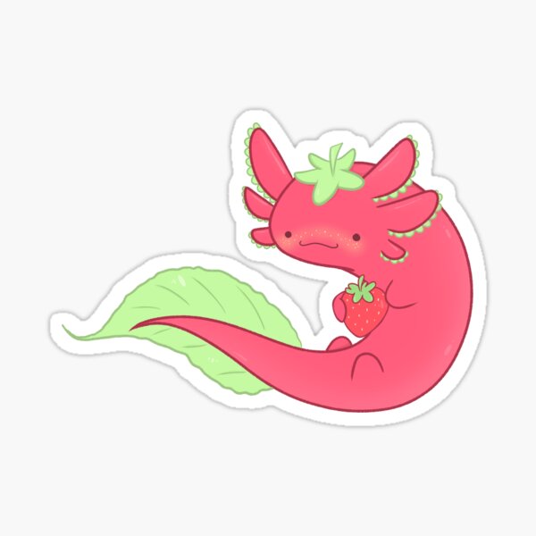 Fancy Strawberry Cow | Sticker