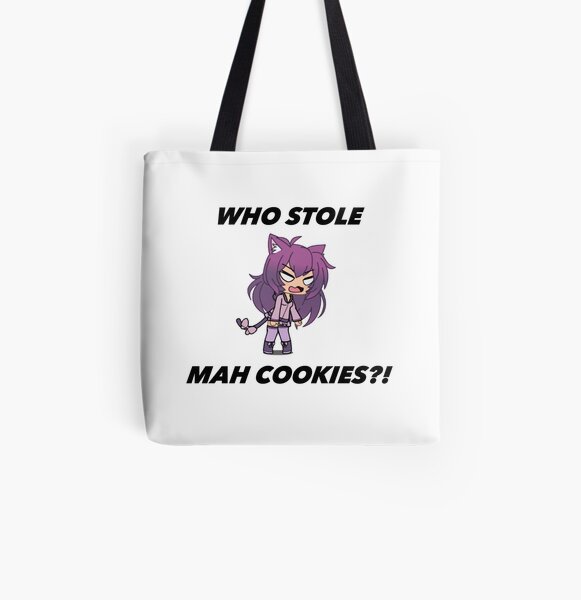 Gacha qui a volé mes cookies?! Tote bag doublé