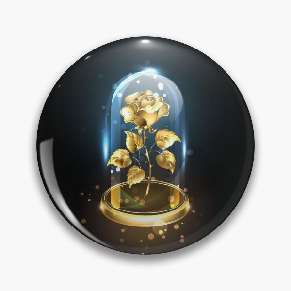 Item preview, Gold Rose under a Glass Dome designed and sold by Blackmoon9.