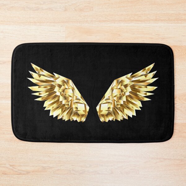 Item preview, Gold Polygonal Wings designed and sold by Blackmoon9.