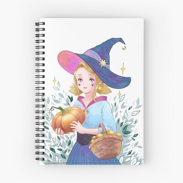 Item preview, Little Witch With Pumpkin designed and sold by chizuarts.
