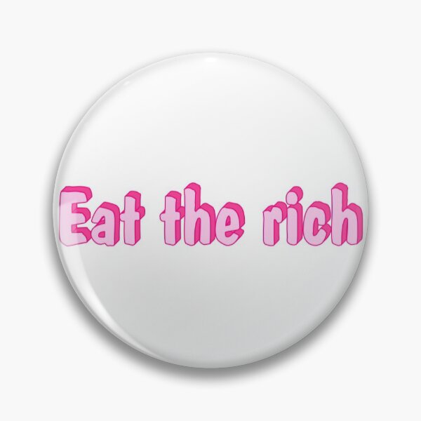 Item preview, Eat the Rich sticker designed and sold by Maddy  Allen.