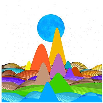 Artwork thumbnail, Fanciful Hills -2 by Vk91
