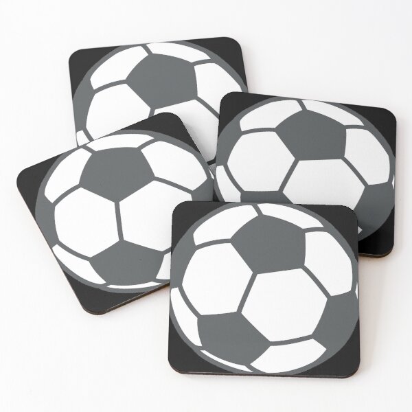 Item preview, Black and White Soccer (football) Emoji designed and sold by ScrappyDesigns.